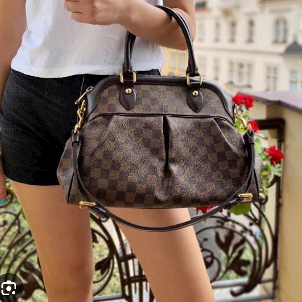 Louis Vuitton Trevi PM Canvas Handbag